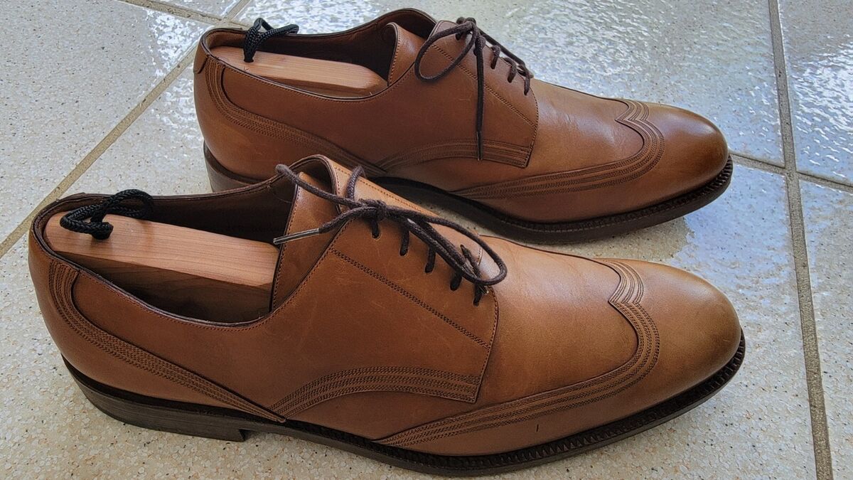 $1299! Wow! Bally Scribe Mens Shoe Walnut/Nutmeg EUC! | eBay $1299! Wow! Bally Scribe Mens Shoe Walnut/Nutmeg EUC! | eBay