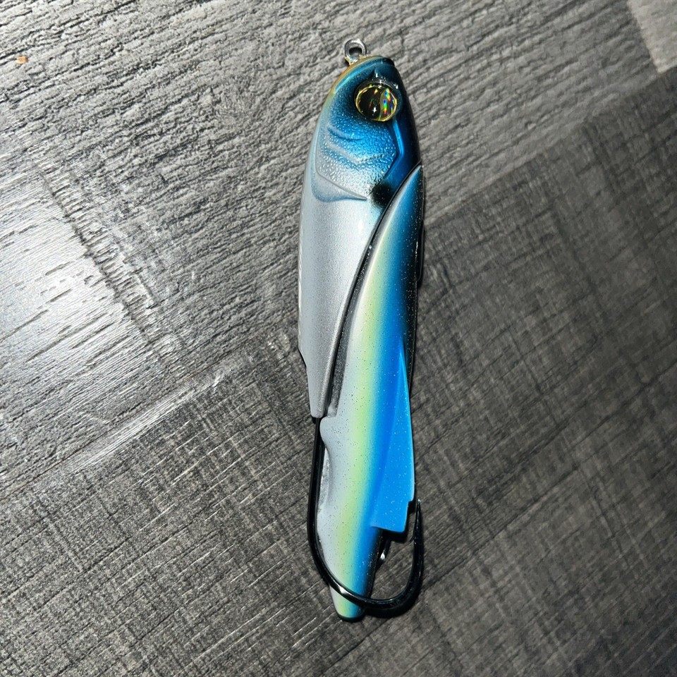 2 PACK SET 13 FISHING HYBRID FLOATING TOP WATER BASS LURE RATTLES