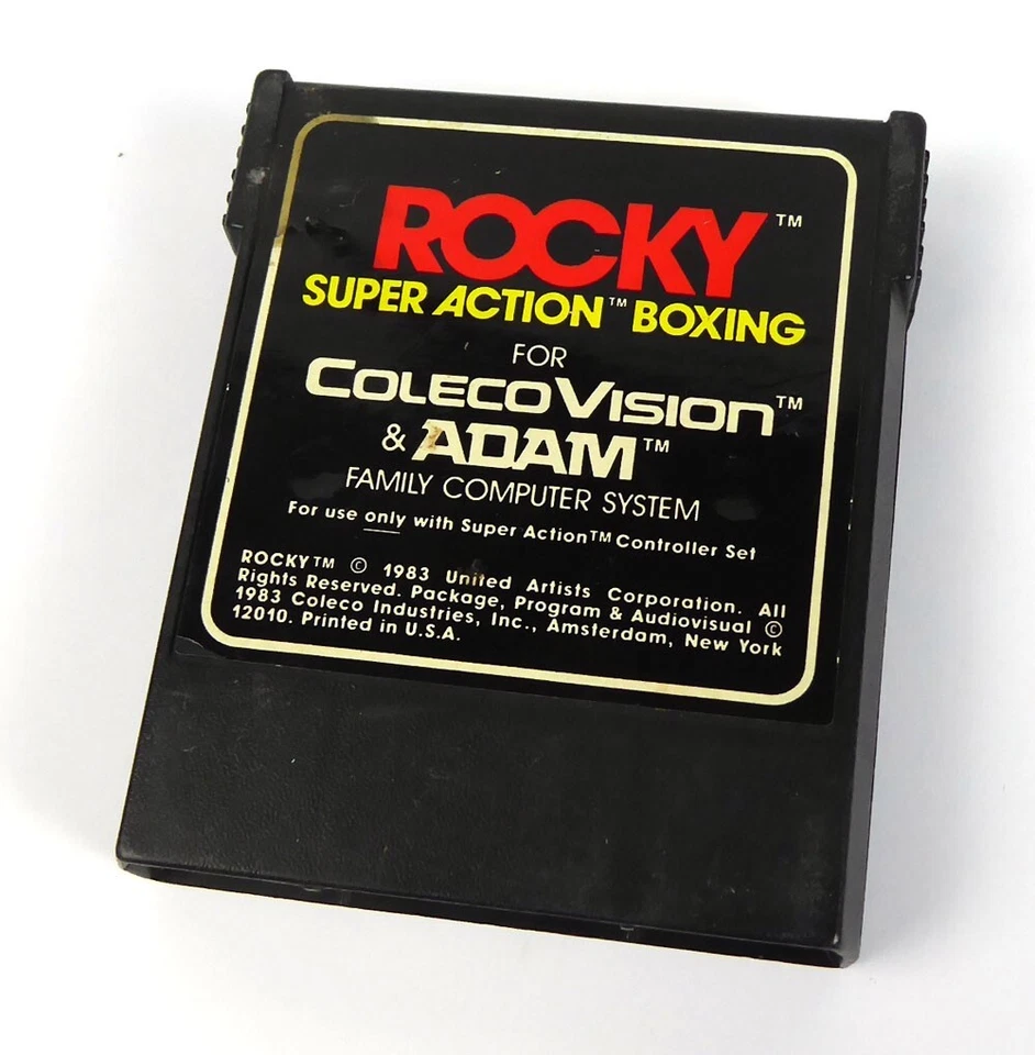 CBS Colecovision Spiel -- ROCKY SUPER ACTION BOXING -- (no Atari) - Bild 1 von 1