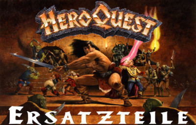 HEROQUEST Classic   Ersatzteile Figuren Möbel Karten Bücher ALLE Erweiterungen!
