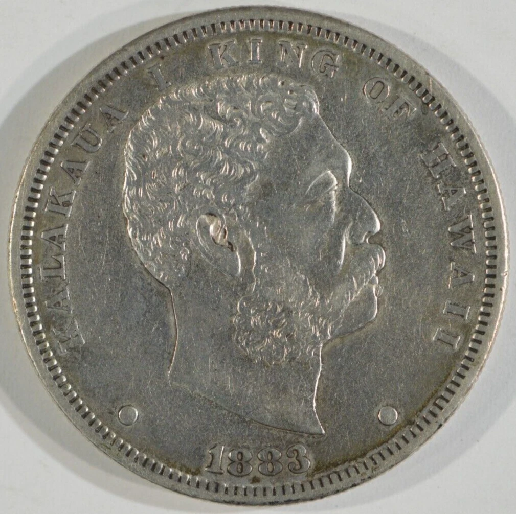 Uncirculated Uncertified Kingdom of Hawaii Silver Coins for sale