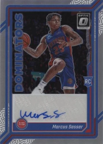 2023-24 Panini Donruss Optic - Marcus Sasser #RDS-SAS