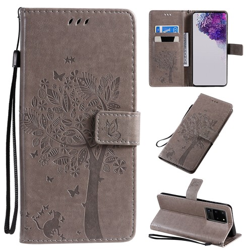 Tree Cat Leather Flip Card Wallet Phone Case for Samsung S22 S23 A13 A23 A53 A14 - 第 10/24 張圖片