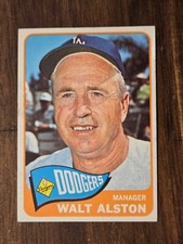 1965 Walt Alston #217 Dodgers EX-NM