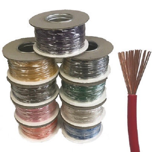 Filo Tracciante Auto Barca Cavo Auto Thinwall Verde 1,0 Mm² - Per - Foto 9