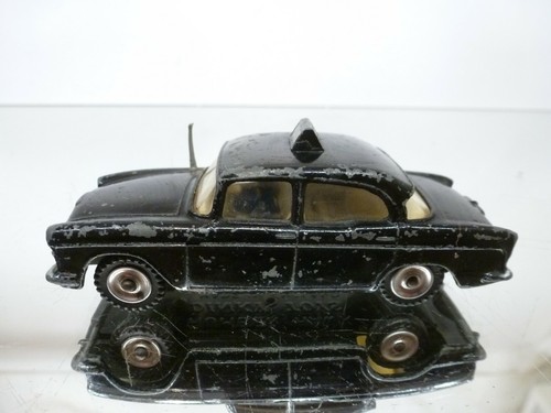 DINKY TOYS 256 HUMBER HAWK POLICE CAR - BLACK 1:43 - GOOD CONDITION - 120 - Picture 4 of 8