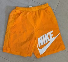 Boy's Youth Nike Standard Fit Mesh Lined Slick Nylon Shorts XL Youth
