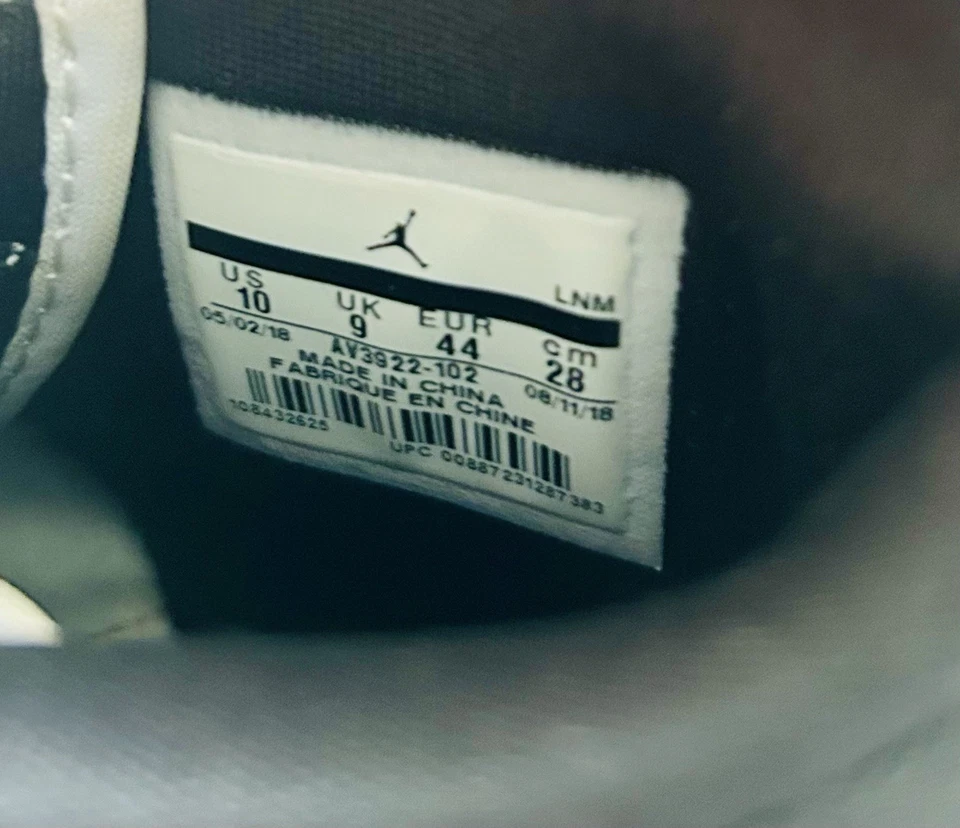 RARO AIR JORDAN LEGACY 312 NOVATO DEL AÑO Zapatos para Hombre Talla 10 AV3922-102 Foto 3 de 4