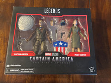 Marvel Legends Series The First Avenger 2-pack Captain America & Peggy Carter