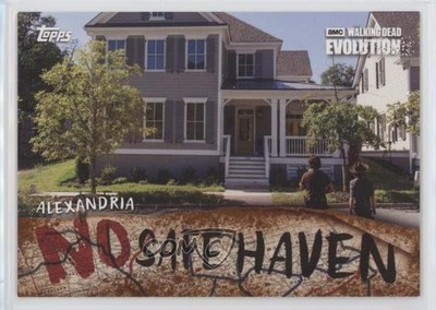 2017 Topps The Walking Dead Evolution No Safe Haven Rust 87/99 Alexandria 0ad