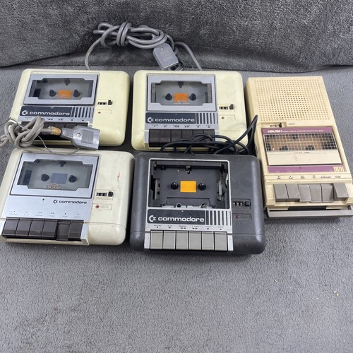 Commodore 64 / Bush Datasette Cassette / Tape Player Restposten defekt ungetestet