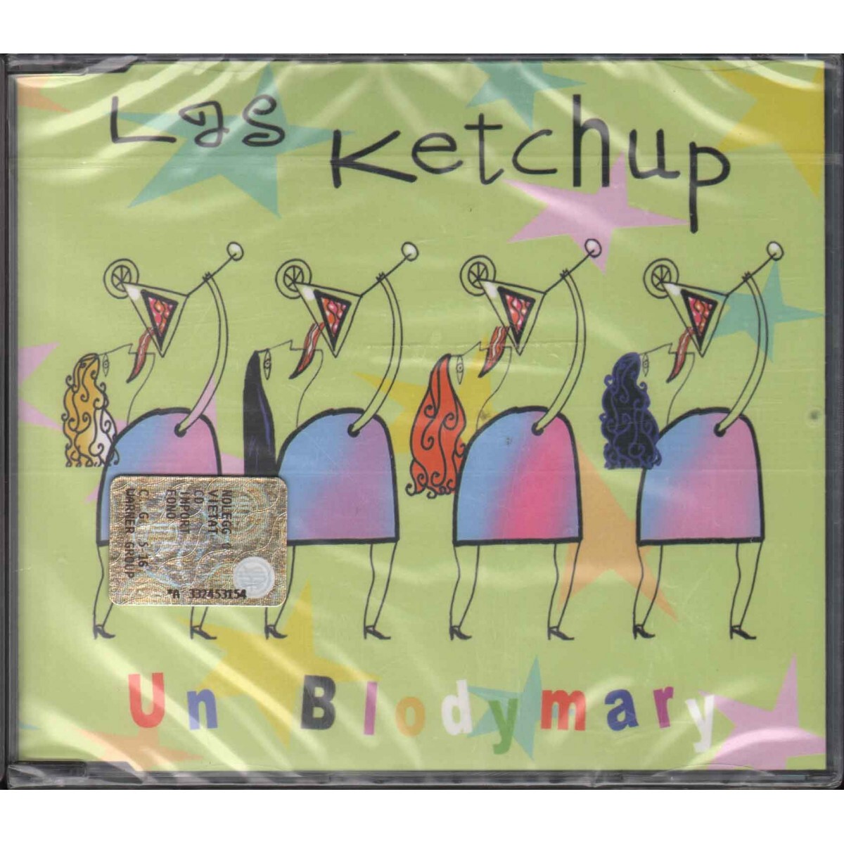 Las Ketchup ‎Cd'S Single A Blodymary / WEA ‎Sealed 0825646334223