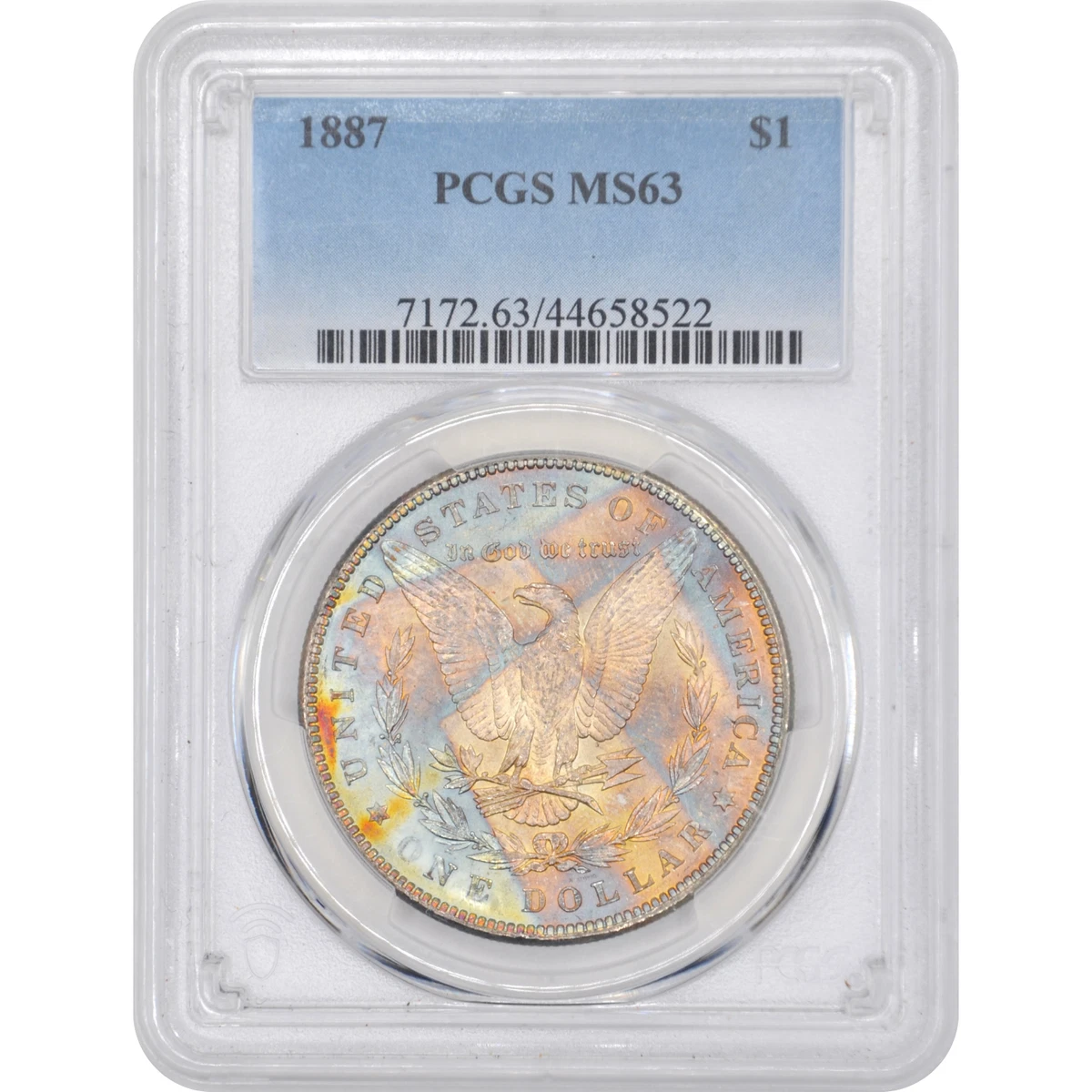 MS 63 Graded 1887 Year Morgan US Dollars (1878-1921) for sale | eBay