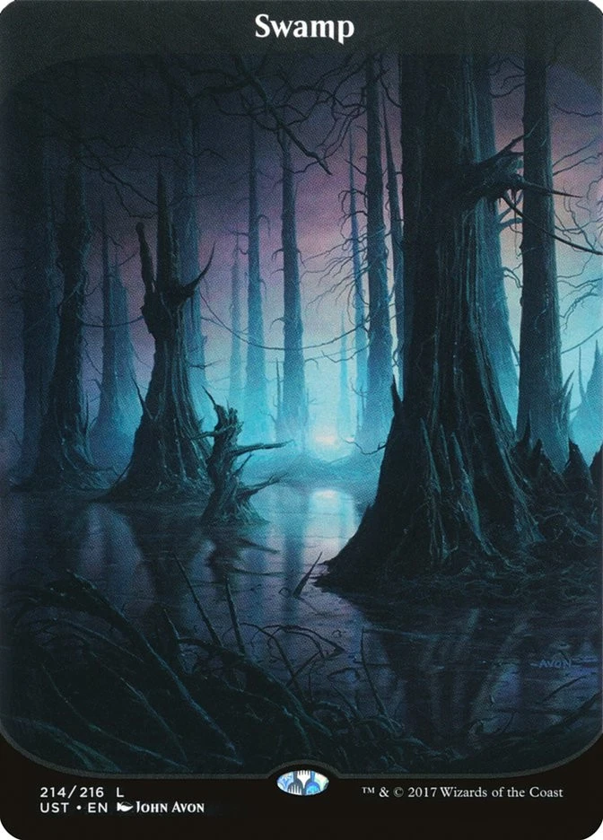Land Magic: The Gathering Unstable Full Art Individual Trading