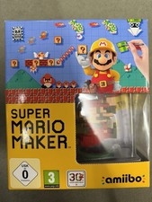 Image of Nintendo Wii U Mario Maker Game Box Edition. Amiibo Figure, New