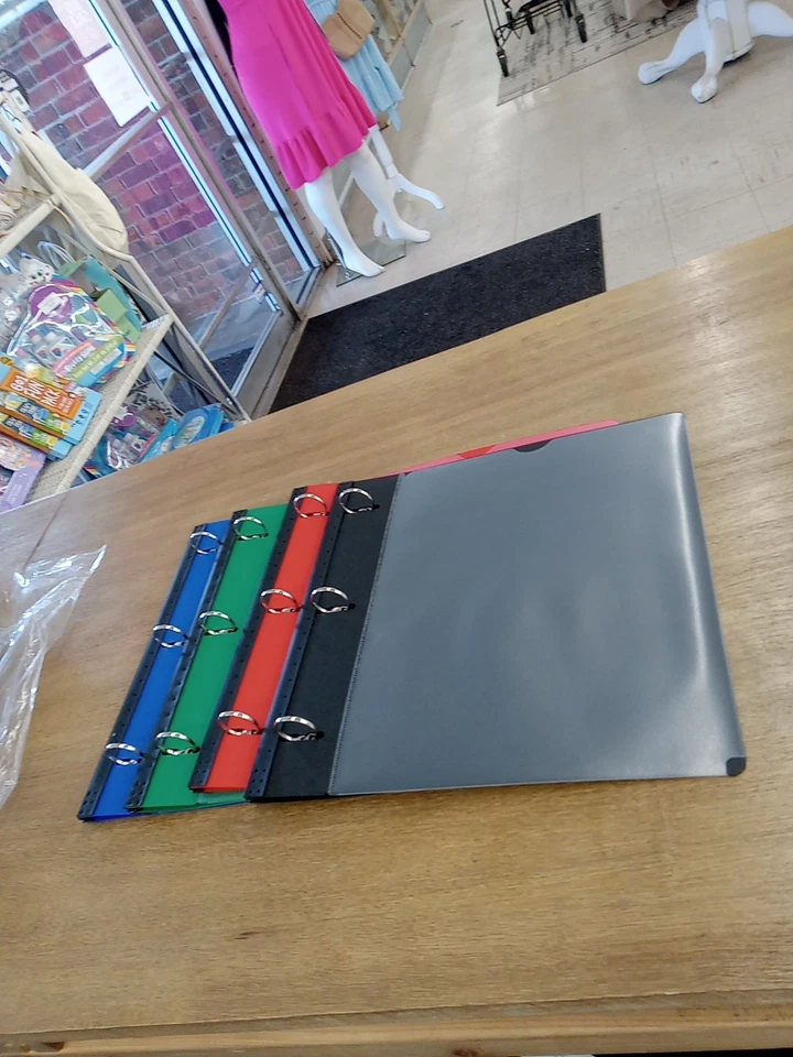 1"telescoping 3ring Binder 4pk,assorted Colors - Image 2 of 4