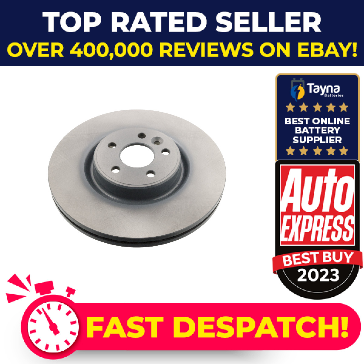 2x Brake Discs Pair Vented fits VOLVO S60 Mk2 Front 10 to 18 336mm Set 30769057