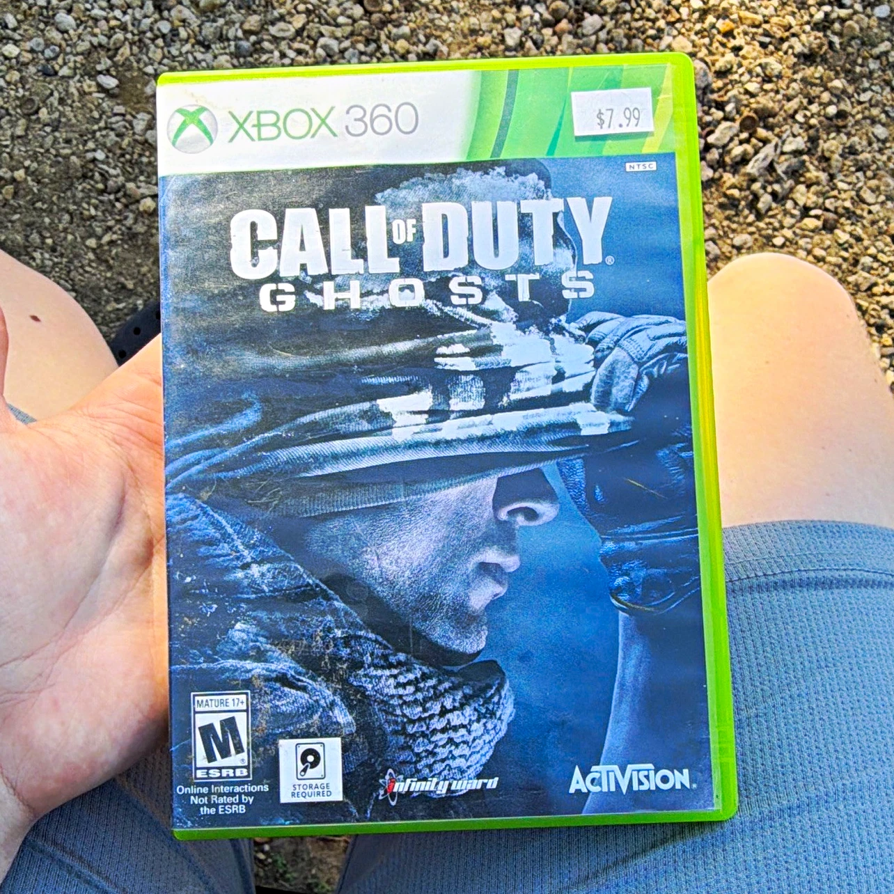 Call of Duty: Ghosts Xbox 360 Multiplayer Shooter M Rated NTSC-U/C Disc Case