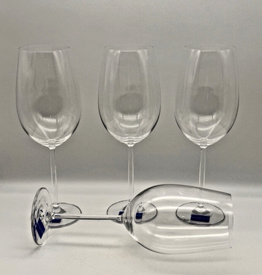 ONEIDA SCHOTT ZWIESEL Diva Lead Free Crystal Red Wine Glasses 27oz Set~4 NEW