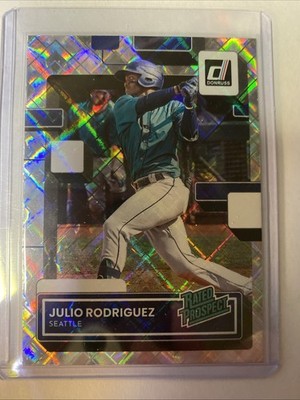 2022 Panini Donruss - Rated Prospect Julio Rodriguez #RP-1 Diamond (RC)
