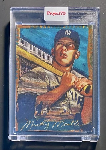 2021 Topps Project70 Mickey Mantle 1952 By Andrew Thiele #100