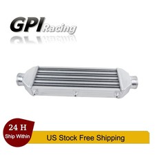 Core Slze 176.32front Mount Intercooler 2.6inletoutlet Universalaluminum Core Slze 176.32front Mount Intercooler 2.6inletoutlet Universalaluminum