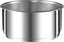 Image of Tefal Ingenio Emotion 20cm Saucepan Pot Stainless Steel 2.8L Induction