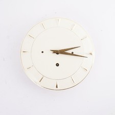 Porzellan Wanduhr mechanisches Uhrwerk ca.22 cm Durchmesser