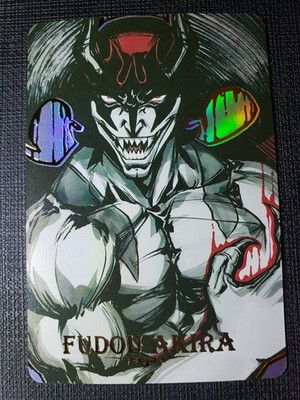 Devilman Crybaby Fudo Akira Anime Engraved Holo Foil Art Card ACG Carddass