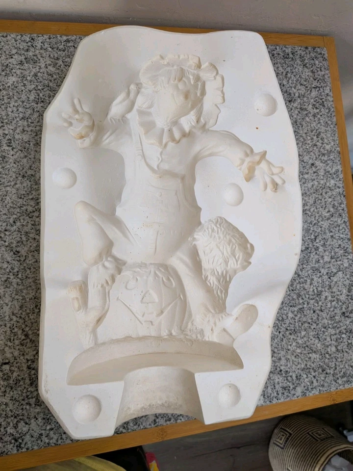 复古 Huge Light-up 万圣节 滑铸 陶瓷模具 Byron 241 稻草人 12-13 — 第 2/4 张图片