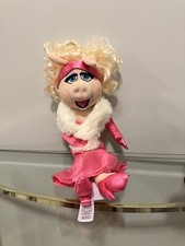 Disney Parks Miss Piggy 20 The Muppets Movie Plush Doll Stuffed Pink Dress