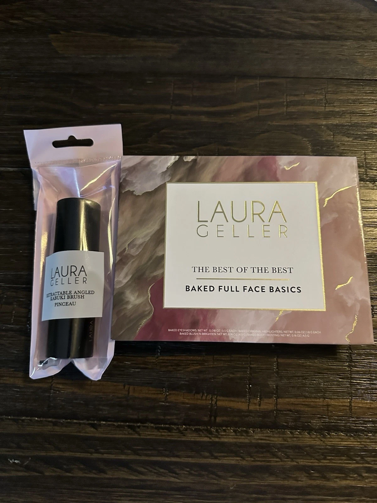 Laura Geller The Best of the Best Baked Full Face Basics Makeup Kit with Brush