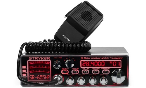 New Stryker SR-655HPC+ HIGH POWER 100+ WATTS AM/FM 10 Meter Amateur Radio - Zdjęcie 2 z 4
