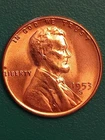 1953-D Lincoln Wheat Back BRILLIANT RED UNCIRCULATED Nice Coin See Pics