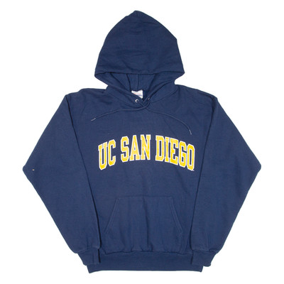 Hanes UC San Diego Herren Hoodie Blau USA M