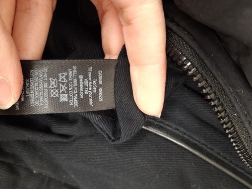 TED BAKER Ladies Large Black Zip-Up Crossbody Everyday Use Bum Bag Pre - Loved - Picture 21 of 21