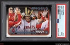 2024 Topps Golden Mirror Image Variations #27 Mike Trout SSP ANGELS PSA 9 MINT