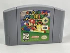 Super Mario 64 Nintendo 64 N64 Authentic Tested Working - Back Label Damage
