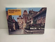Waddingtons vintage 1000 Piece Puzzle 1981 ROTHENBURG 32 " by 22" New!