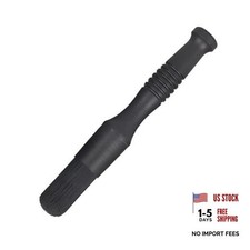 Car Parts Washer Brush, Bullet Head Parts Cleaning Brush for Cleaning Car Black