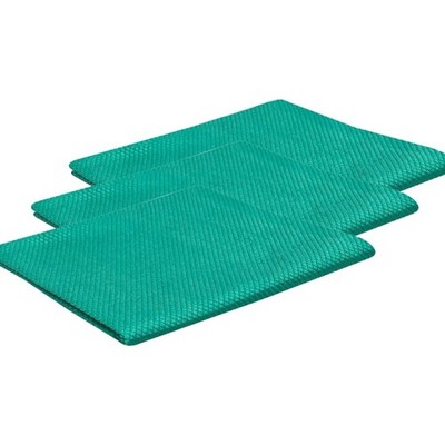 3 Scheibenreinigungstücher fusselfrei Glaspflege Green Scale LIQUID ELEMENTS