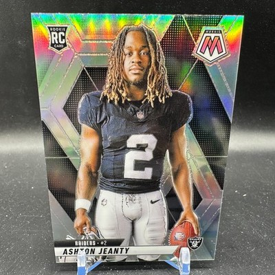 Ashton Jeanty Rookie Silver Prizm Variation 2025 Panini Mosaic #287 RC