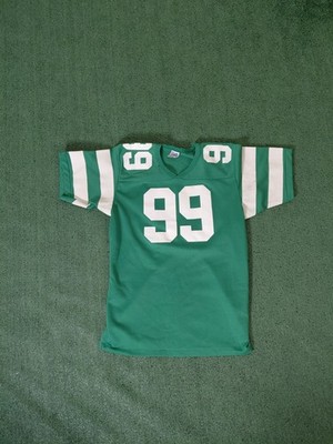 VINTAGE Philadelphia Eagles Themed #1 Dad Jersey Size Medium