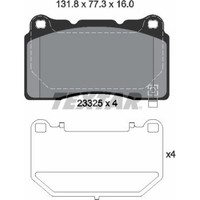 Textar 2332502 Bremsbelagsatz FüR Tesla Opel Chevrolet Cadillac Insignia Astra