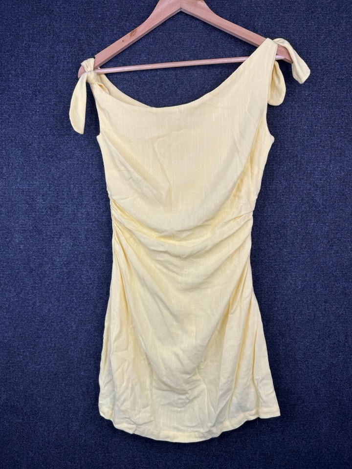 Ally Yellow Mini Dress Size 8 