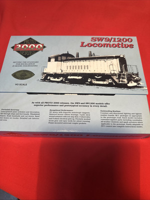 HO Scale Life-Like Proto 2000 Diesel Locomotive SW9 1200 N&W 3375 Prr New