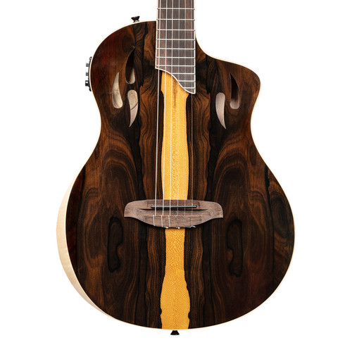 Ortega RTP-LTD TourPlayer Thinline Nylon-String A/E Guitar - Zircote - Open Box