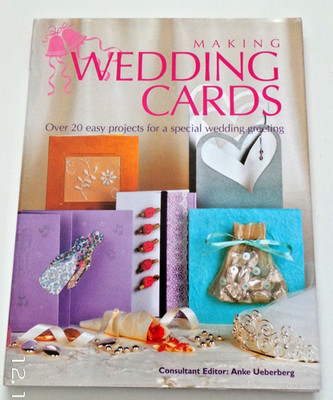 Hardback Making Wedding Cards Card Craft Instruction Book with 23 Projects