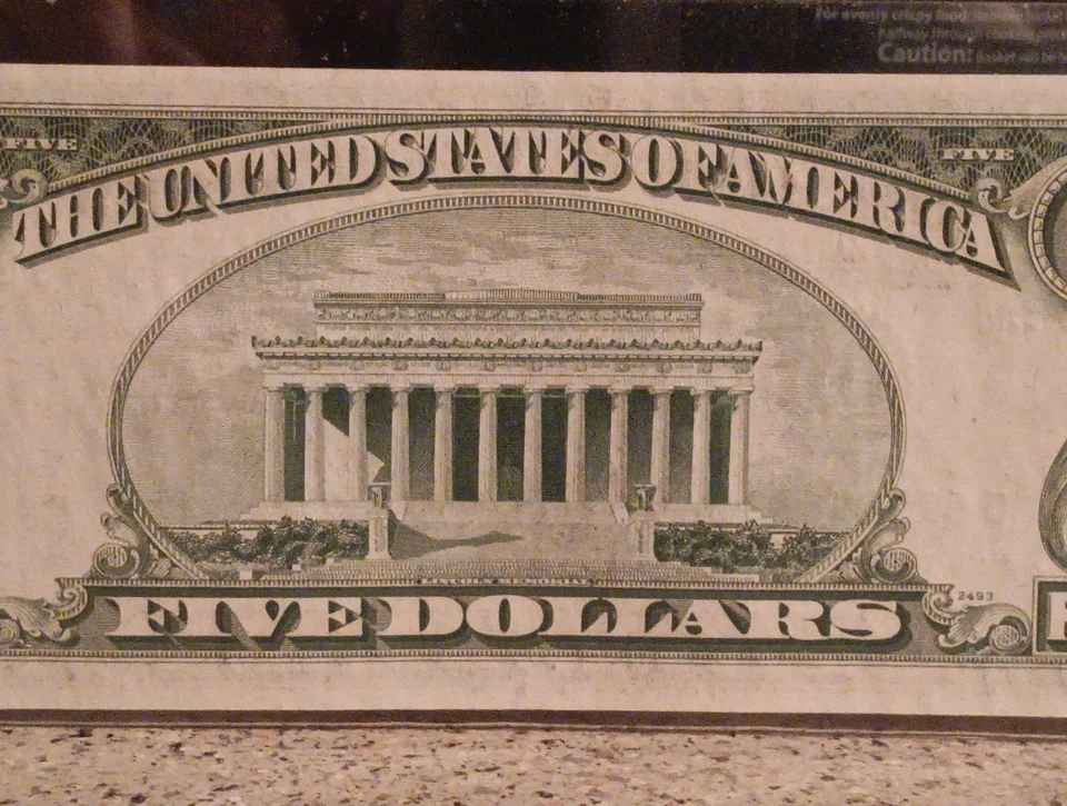 1950 C 5 Dollar Bill Uncirculated GEM Judge For Your Self - Image 4 of 4