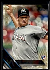 2016 Topps Gold Brian Ellington RC 1715/2016 Miami Marlins #226